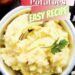 Simple Ricotta Mashed Potatoes {Garlic Ricotta Flavor}