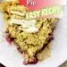 Effortless Cherry Streusel Pie {Easy Pie Recipe}