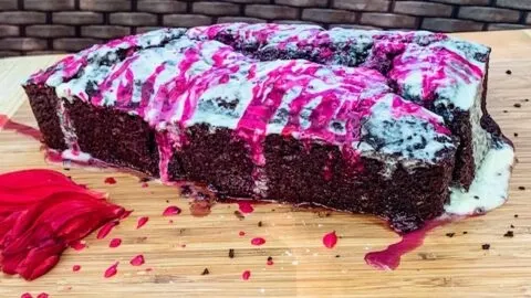 Chocolate Cherry Loaf {Easy Chocolate Cake Mix Recipe} Chocolate Cherry Loaf