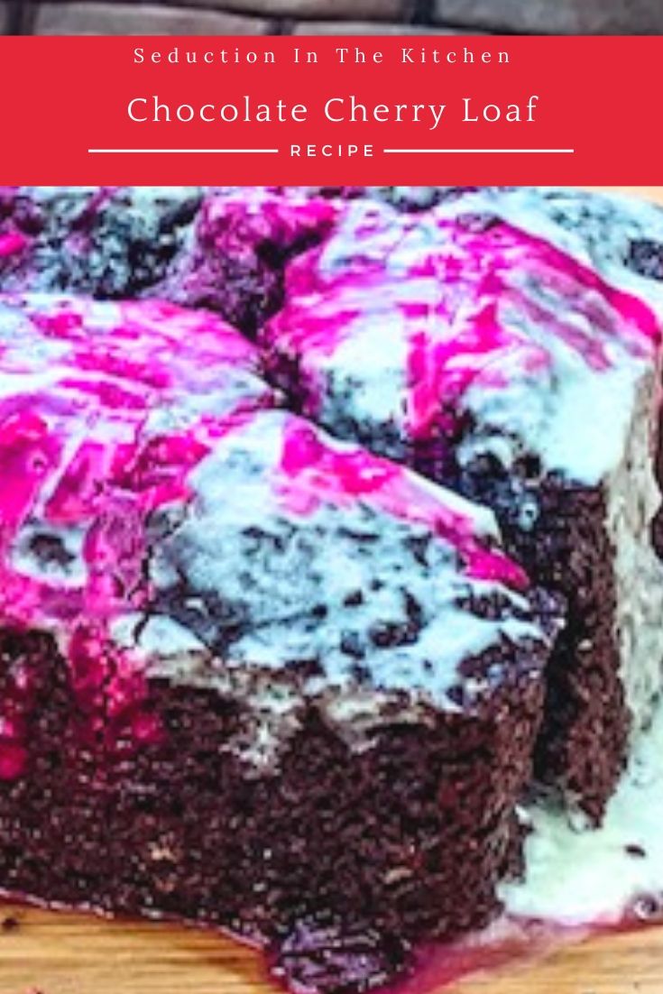 Chocolate Cherry Loaf pin