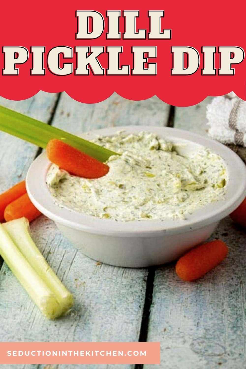 Simple Dill Pickle Dip {Kosher Dill Pickles Taste In A Dip}