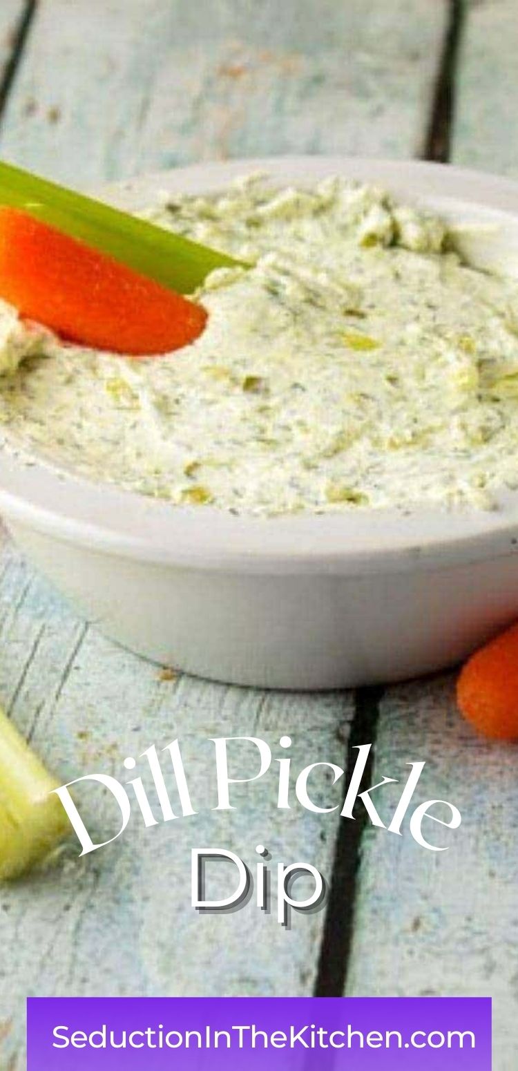 Simple Dill Pickle Dip {Kosher Dill Pickles Taste In A Dip}