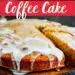 Eggnog Coffee Cake With White Chocolate Glaze