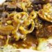 Mushroom and Onion Smothered Cube Steak {Easy Cube Steak Recipe}