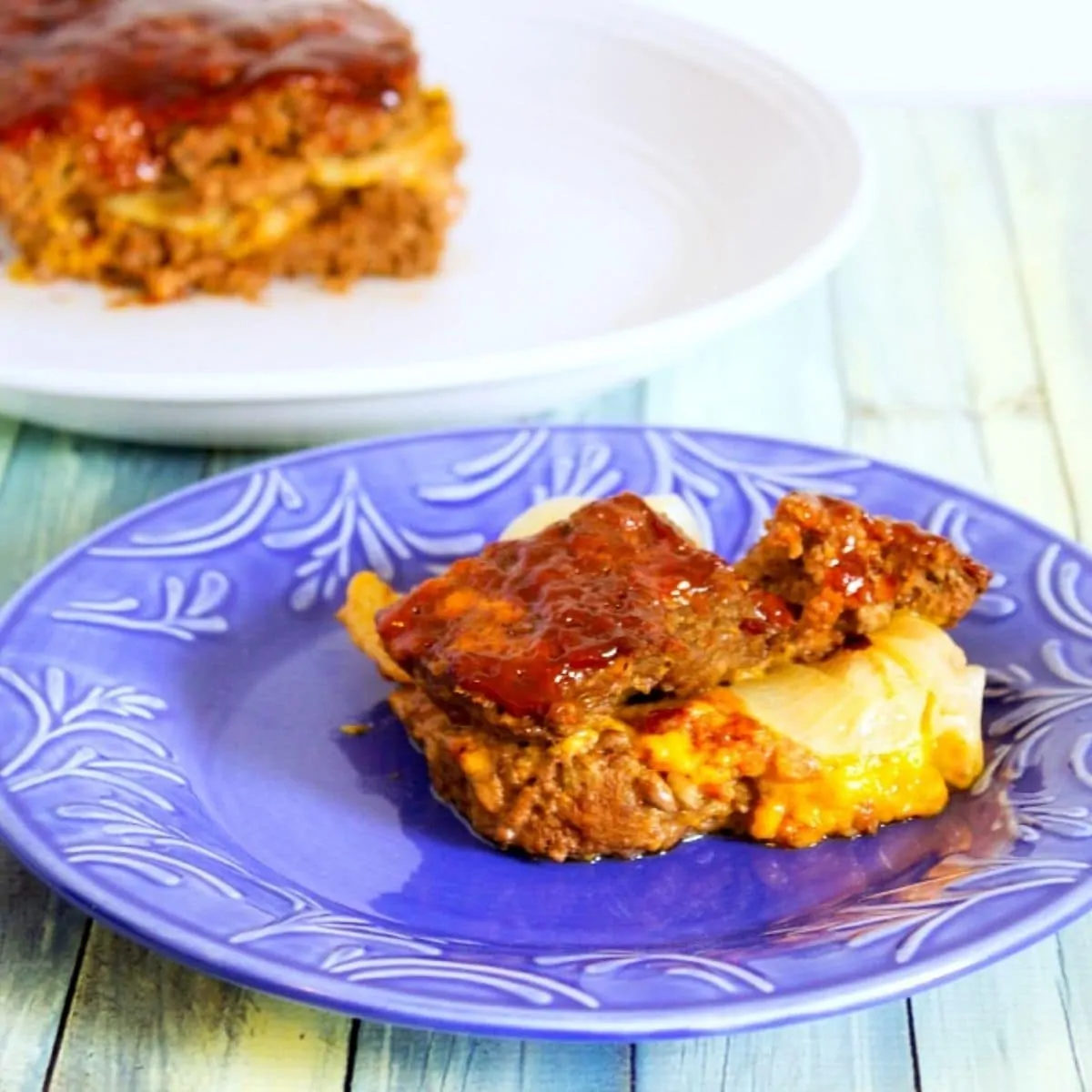 Pierogie stuffed meatloaf