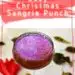 Rudolph's Punch {Easy Christmas Sangria Punch}