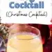 The Yule Log Cocktail {Eggnog Cocktail With Fireball Whisky}