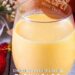 The Yule Log Cocktail {Eggnog Cocktail With Fireball Whisky}