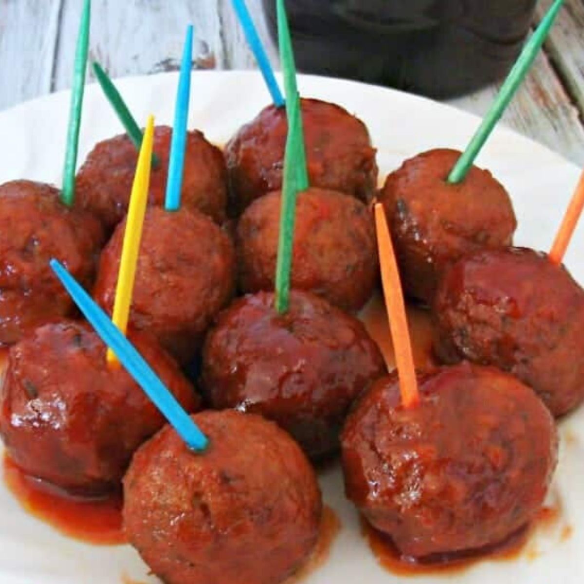 cherry spiced meatballs