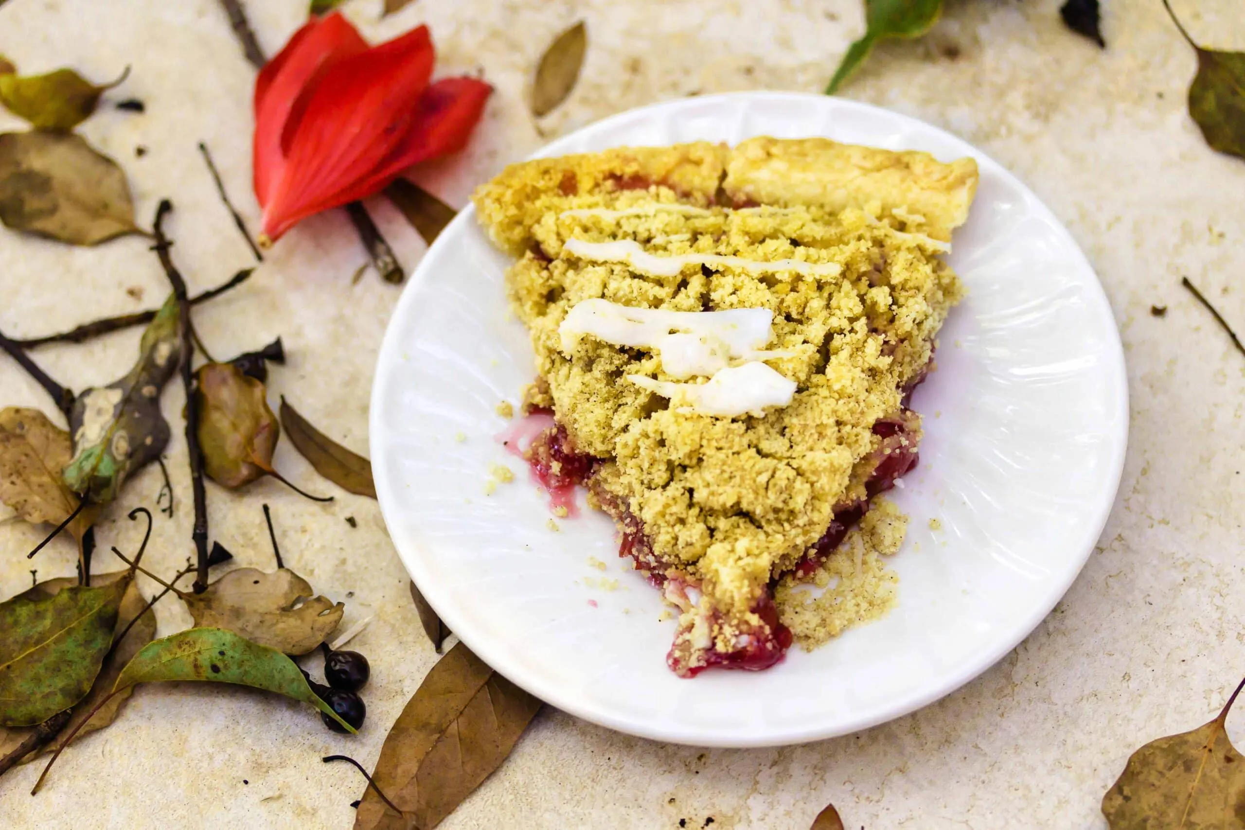 cherry streusel pie scaled