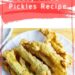 Dill Pickle Fries {Deep Fried Pickles That Are Like French Fries}