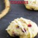 Lemon Pomegranate Cookies {With White Chocolate Drizzle}