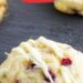 Lemon Pomegranate Cookies {With White Chocolate Drizzle}