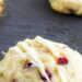 Lemon Pomegranate Cookies {With White Chocolate Drizzle}