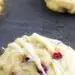 Lemon Pomegranate Cookies {With White Chocolate Drizzle}