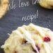 Lemon Pomegranate Cookies {With White Chocolate Drizzle}