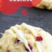 Lemon Pomegranate Cookies {With White Chocolate Drizzle}