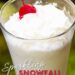 Sparkling Snowfall Cocktail {Italian Soda Christmas Drink}