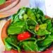 Spinach Salad With Honey Dijon Dressing {Simple and Quick Salad}