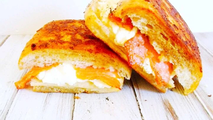 Simple Smoked Salmon and Dill Goat Cheese Grilled Cheese GoatCheeseGrilledCheese