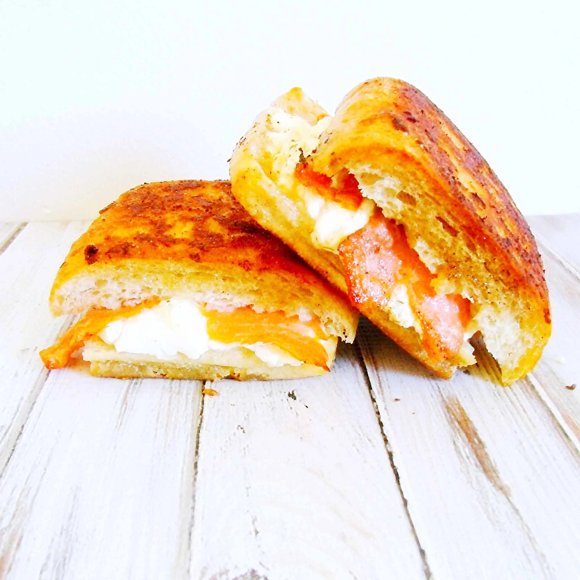 Simple Smoked Salmon and Dill Goat Cheese Grilled Cheese Goat Cheese Grilled Cheese 1