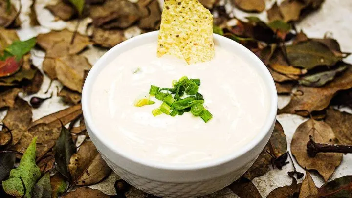 Queso Blanco Dip {Easy White Cheese Dip} QuesoBlanco