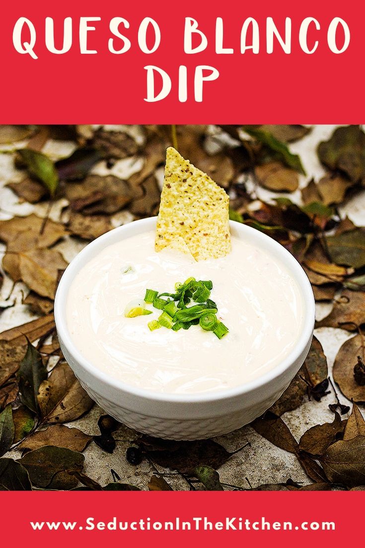 Queso Blanco Dip {Easy White Cheese Dip}