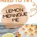 Lemon Meringue Pie {Best Lemon Pie Recipe}