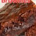 One Bowl Chocolate Cherry Brownies {Easy Moist Brownie Recipe}