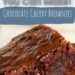 One Bowl Chocolate Cherry Brownies {Easy Moist Brownie Recipe}