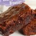 One Bowl Chocolate Cherry Brownies {Easy Moist Brownie Recipe}