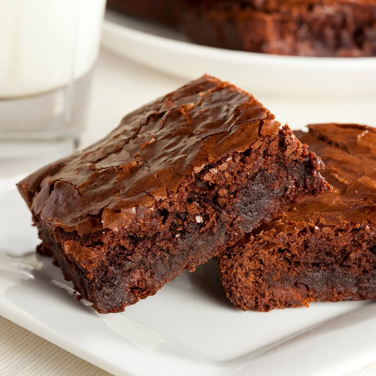 One Bowl Chocolate Cherry Brownies