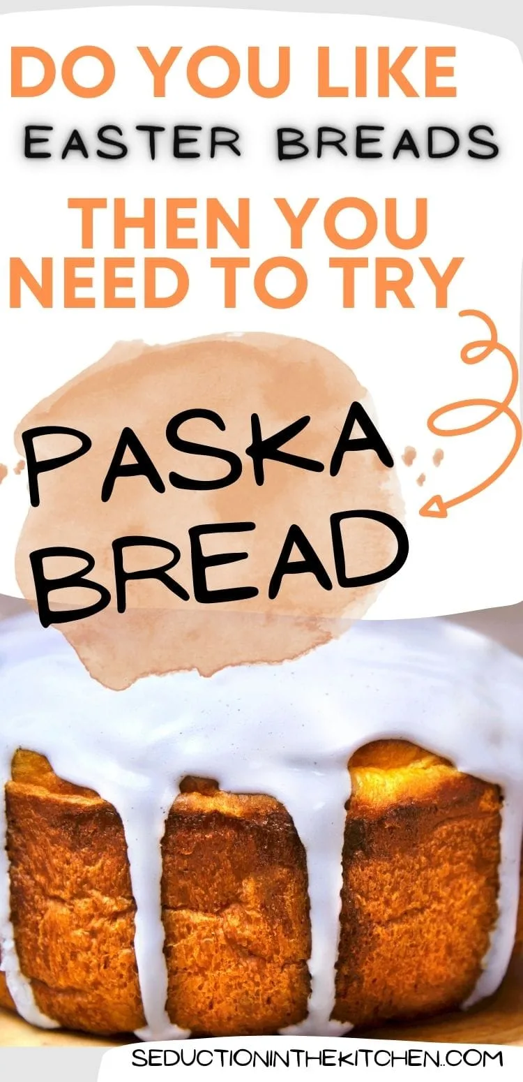 Paska Bread {Easter Bread With Raisins}