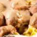 Slow Cooker Meatball Ranch Stroganoff {Cheap Dinner Recipe}