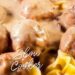 Slow Cooker Meatball Ranch Stroganoff {Cheap Dinner Recipe}