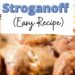 Slow Cooker Meatball Ranch Stroganoff {Cheap Dinner Recipe}