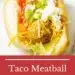 Taco Meatball Sub pin