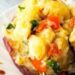 Caprese Twice Baked Potatoes {Stuffed Baked Potato Recipe}