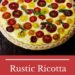 Rustic Ricotta Tomato pin