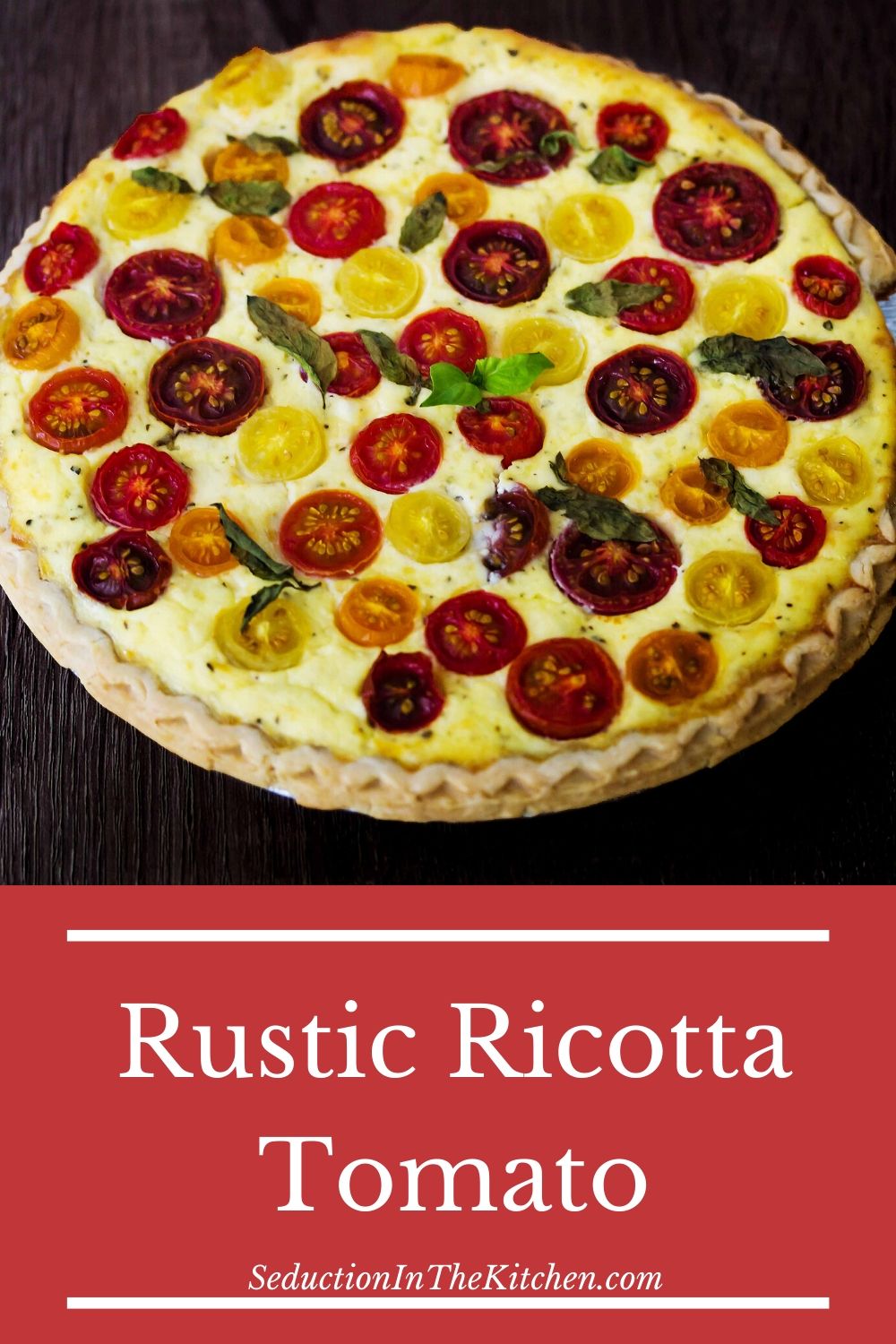 Rustic Ricotta Tomato pin