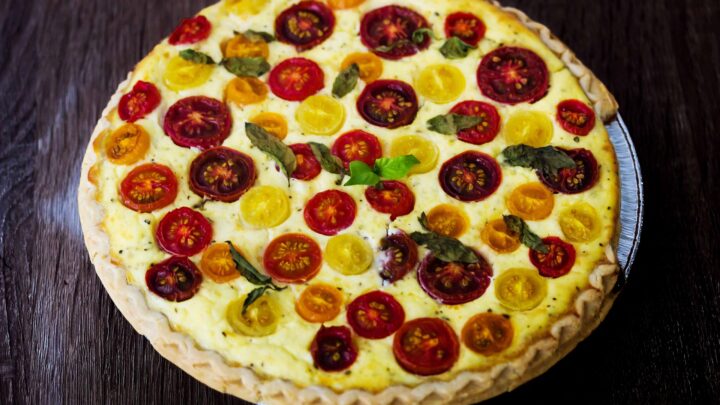 Rustic Tomato Tart scaled