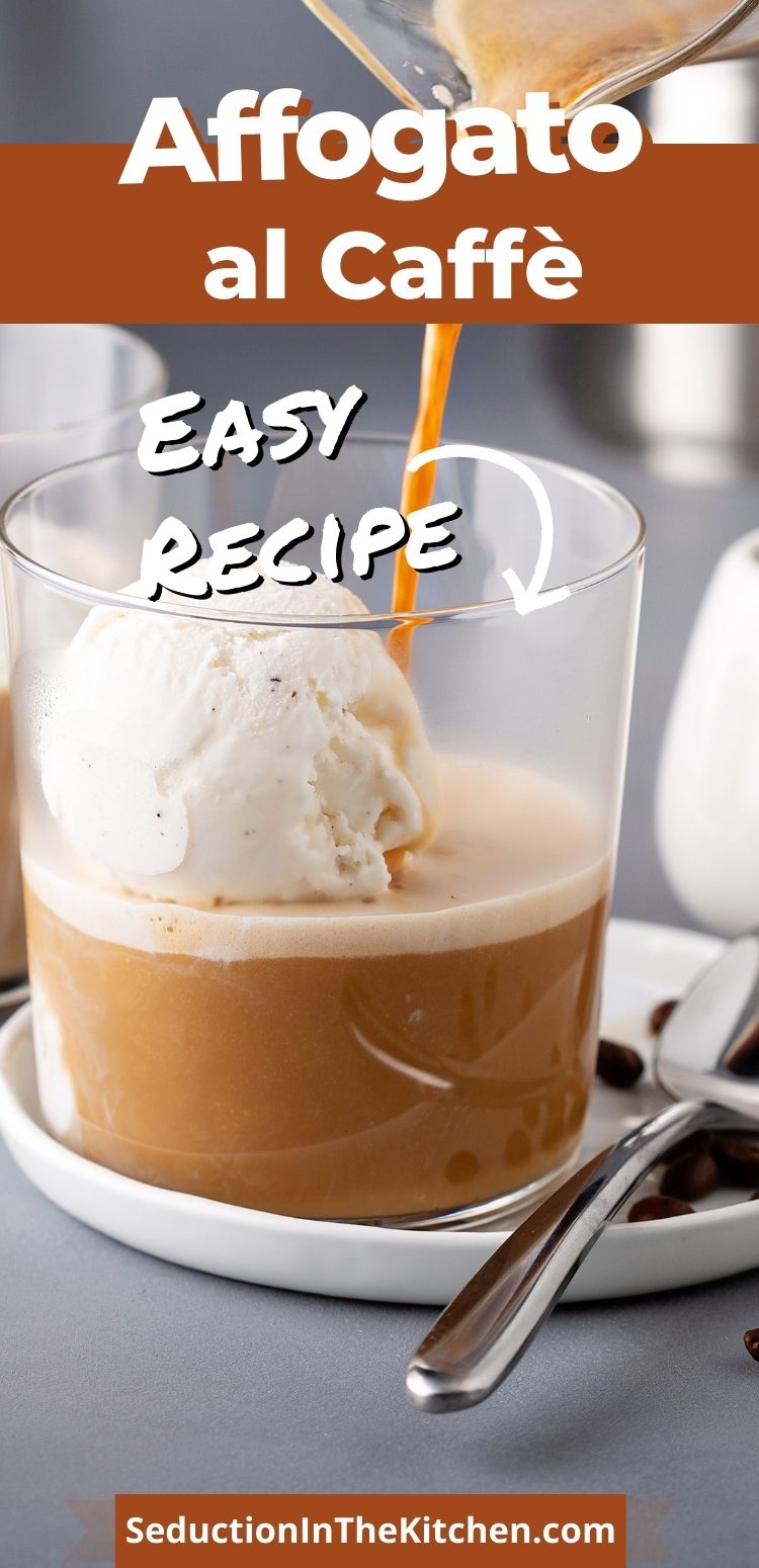 Affogato al Caffè {Easy Italian Coffee Affogato Recipe}