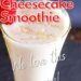 Honey Roasted Strawberry Cheesecake Smoothie {Easy Smoothie Recipe}