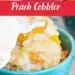 {Moscato} Peach Cobbler