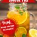 Old Fashion Sweet Tea {The House Wine Of The South}