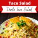 Catalina Layered Taco Salad {Simple Dorito Taco Salad}