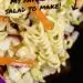 Chinese Coleslaw {AKA Ramen Noodle Cole Slaw}