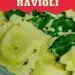 Garlic Butter Ravioli with Spinach {Easy Pasta Dish}