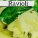 Garlic Butter Ravioli with Spinach {Easy Pasta Dish}