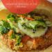 Mexican Salmon Burger With Slaw {South Of The Border Mexican Burger}